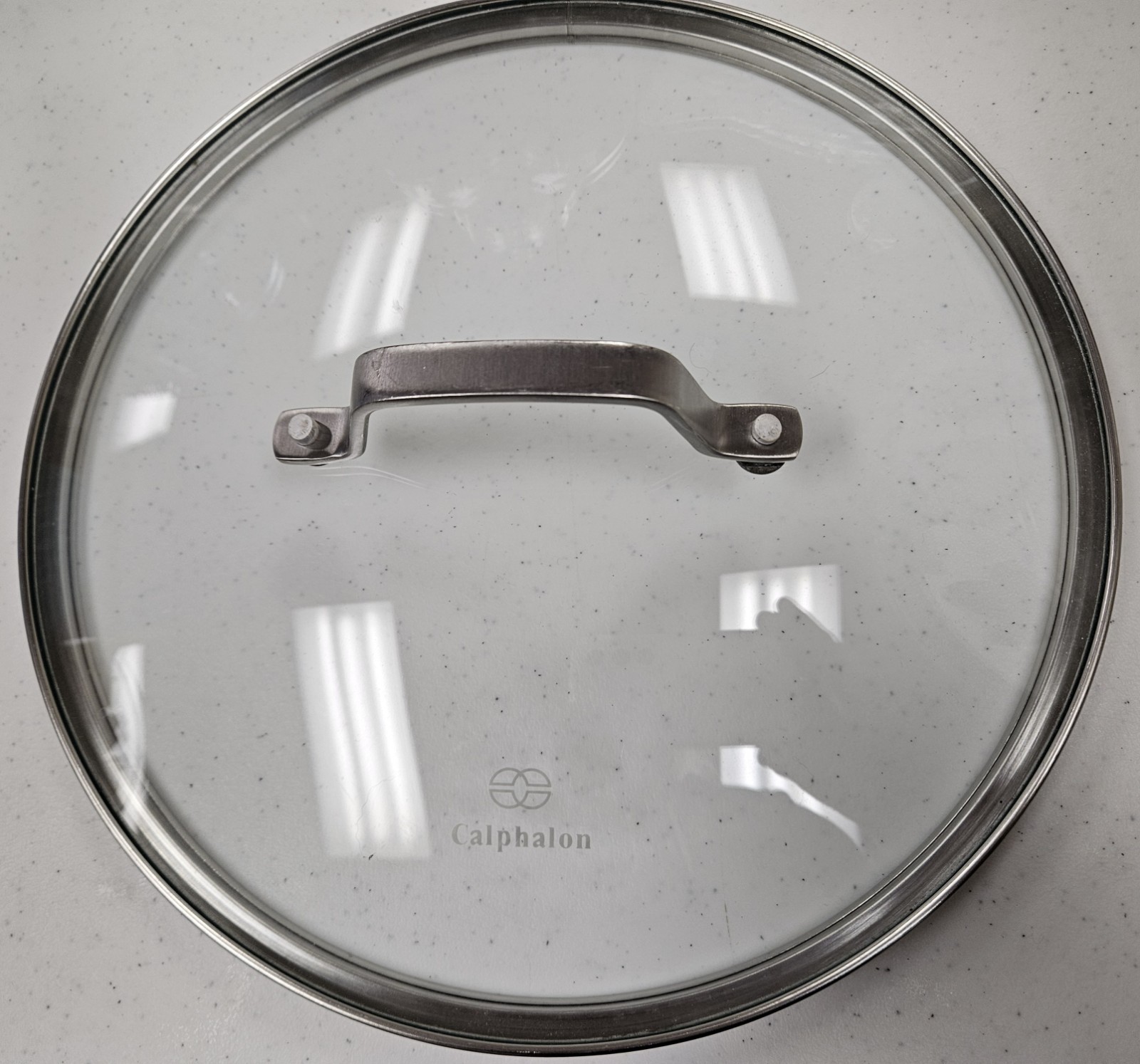 Calphalon Replacement Lid, Glass w/Metal Handle 10″ Diameter