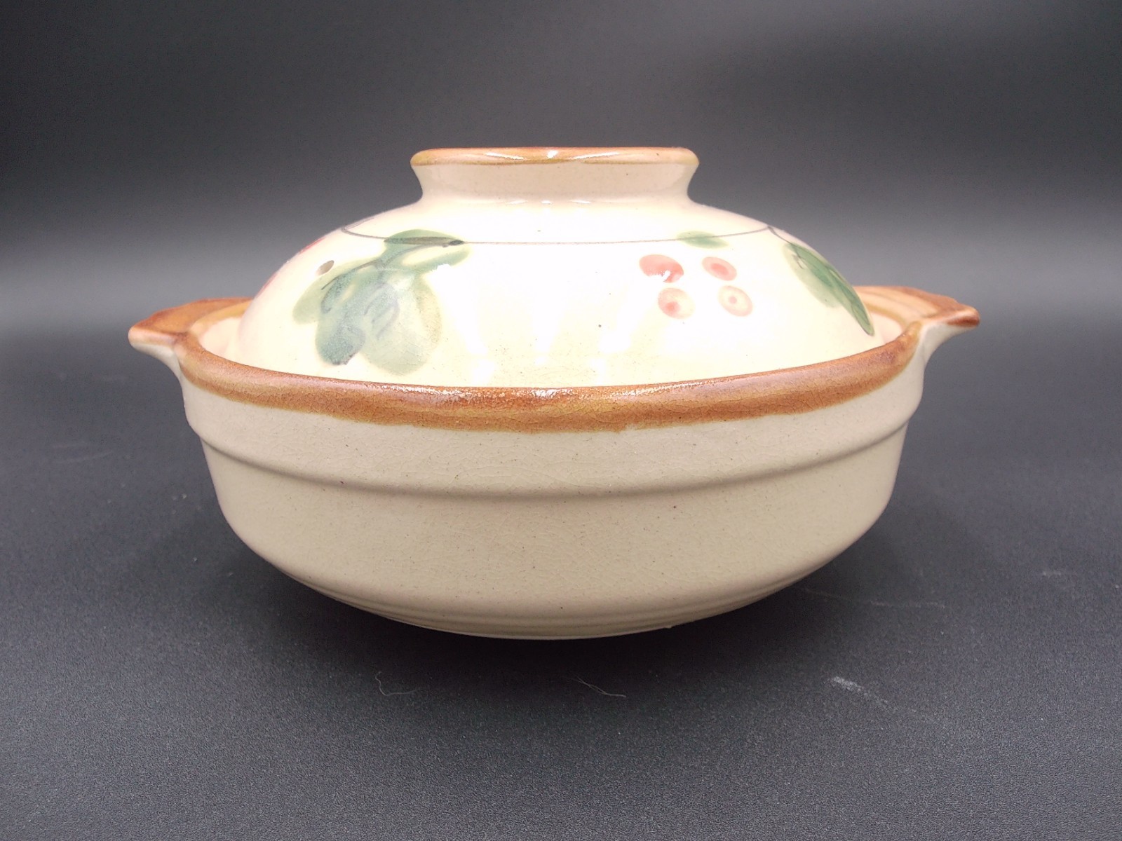 Rice Cooker Japanese Clay Pot Mini Donabe Yosenabe w/ Lid 6 3/4″