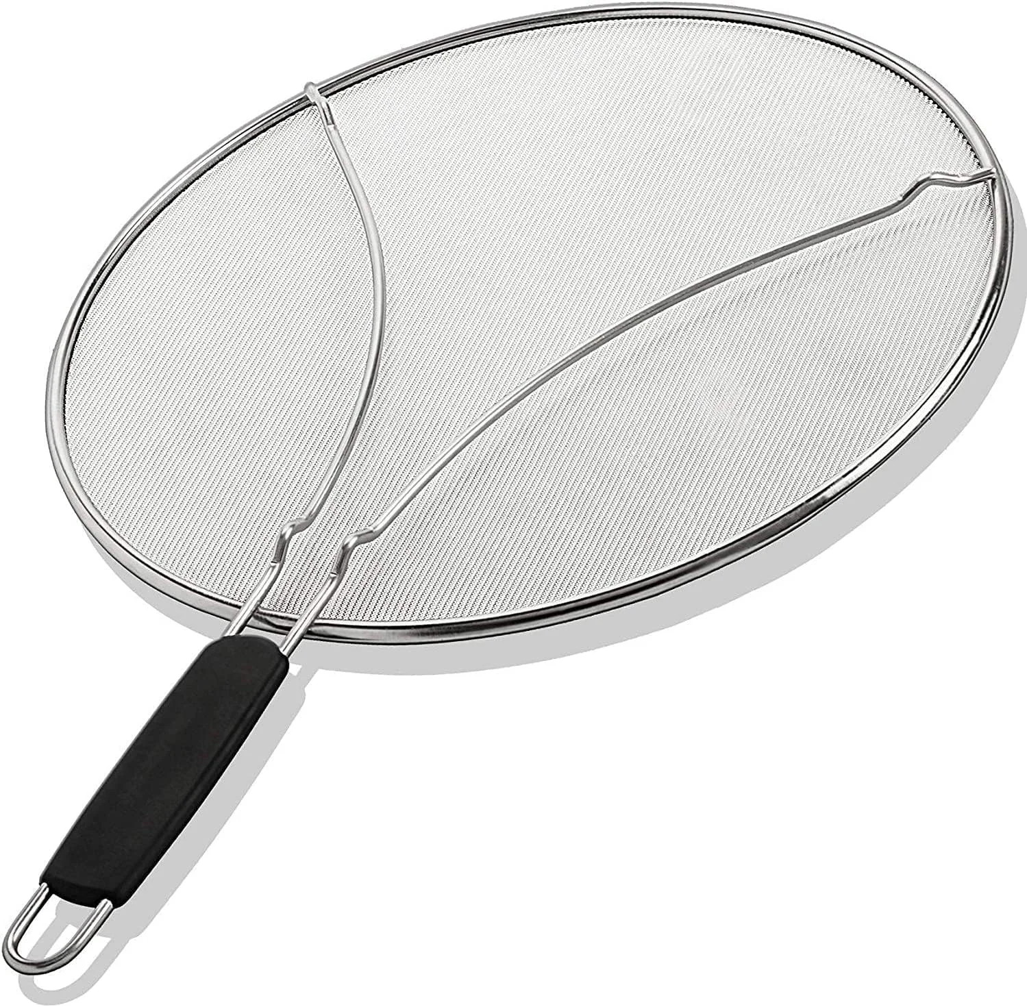 Splatter Screen for Frying Pan – 13 Inch Stainless Steel Grease Splatter Guard –
