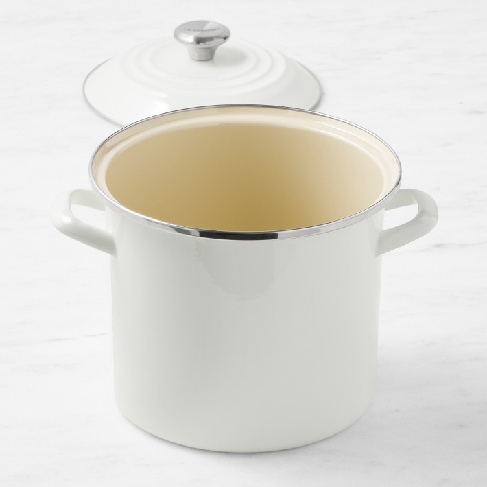 Le Creuset Enameled-Steel Stock Pot-Williams Sonoma|32696