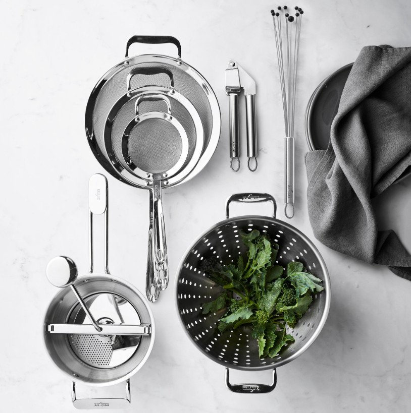 All-Clad Stainless-Steel Colanders