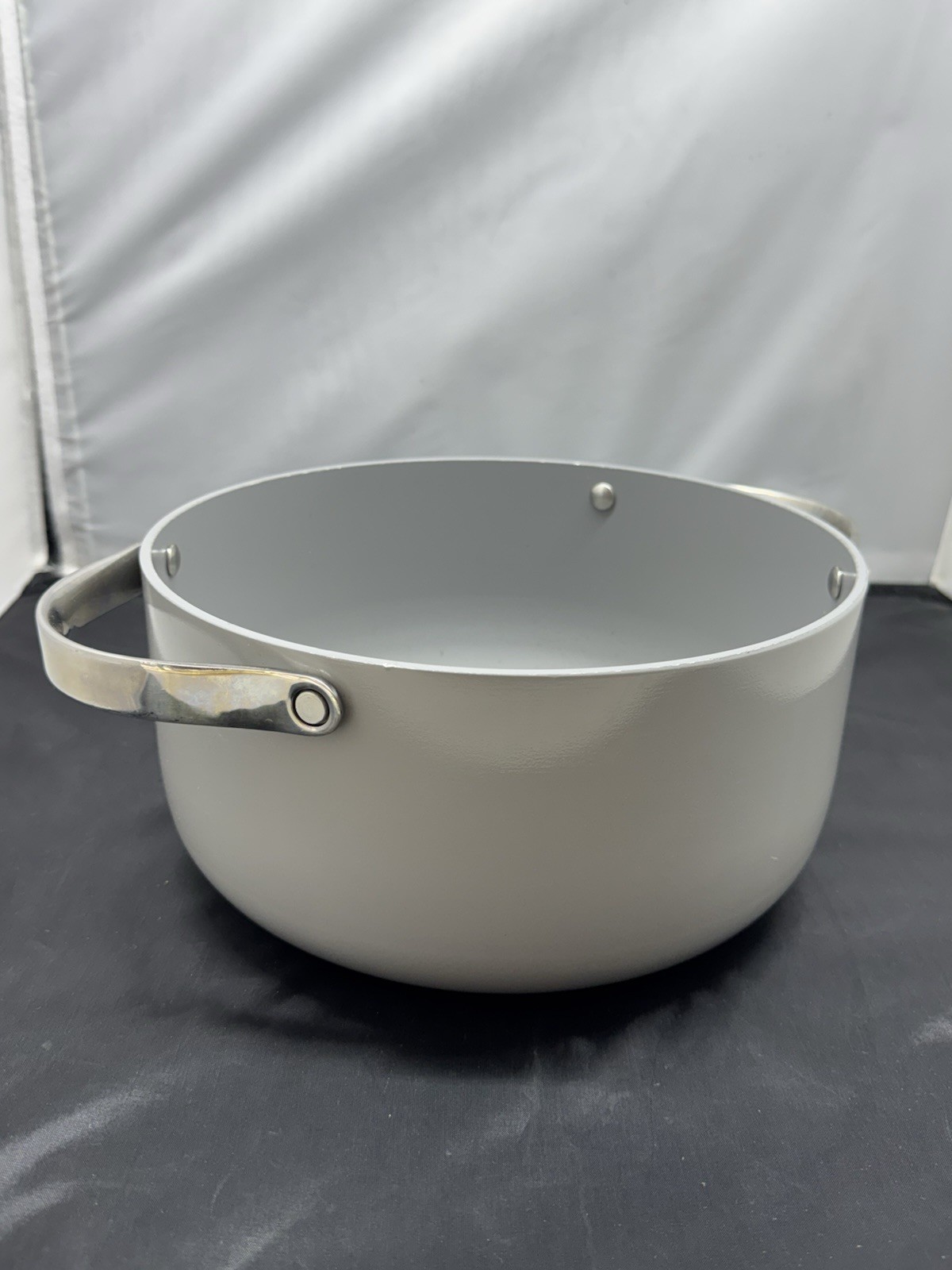 CARAWAY Nonstick Ceramic Light Gray Dutch Oven Pot NO LID 6.5 Qt Non Toxic