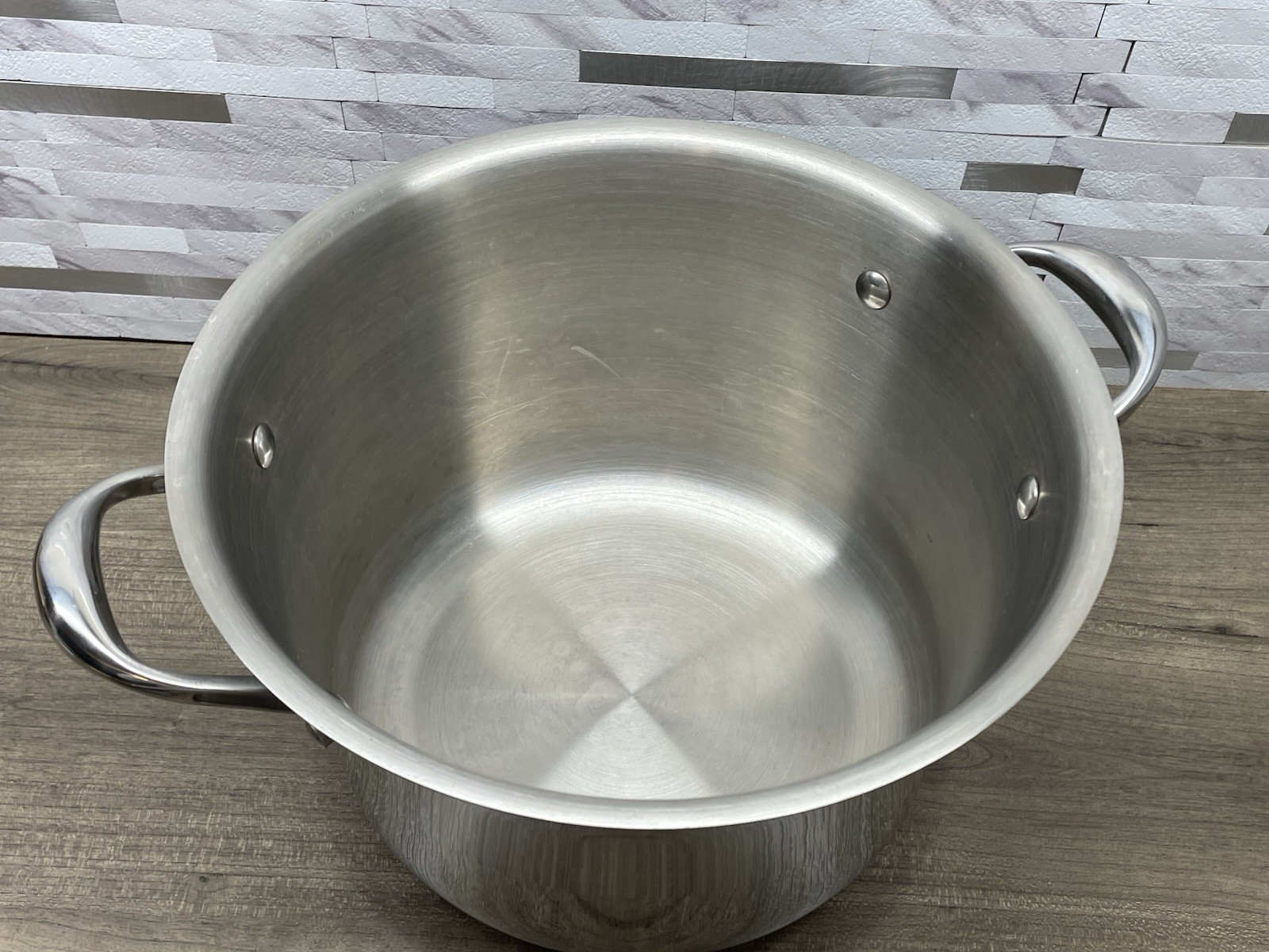 KIRKLAND SIGNATURE PROFESSIONAL QUALITY 8 Qt 7.5 L COPPER CORE STOCKPOT + LID