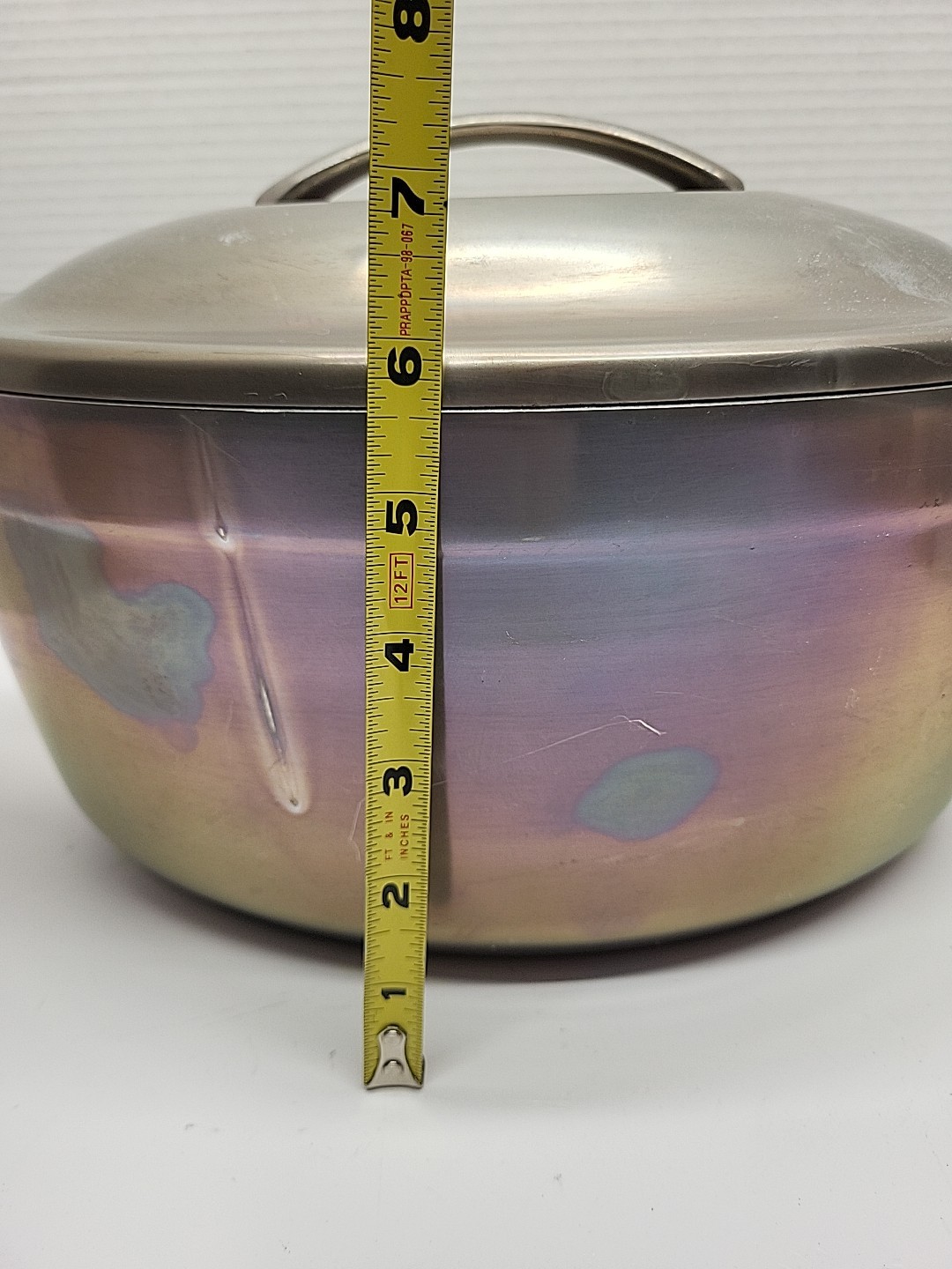 Technique Cast Aluminum 6 1/2 qt Dutch Oven Stovetop Smoker Roaster Inserts Lid