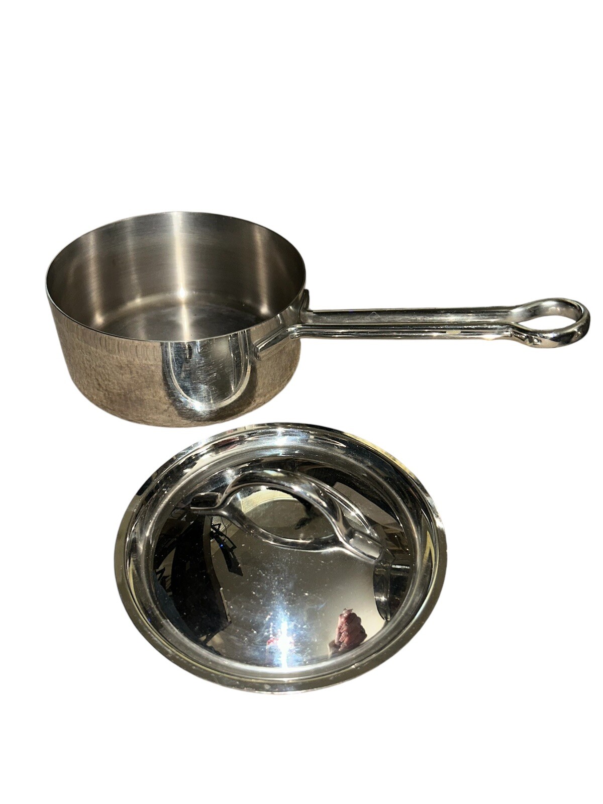 Revere Ware Proline 1.5 Qt Saucepan Copper Core Stainless Sauté Fry Pot & Lid **