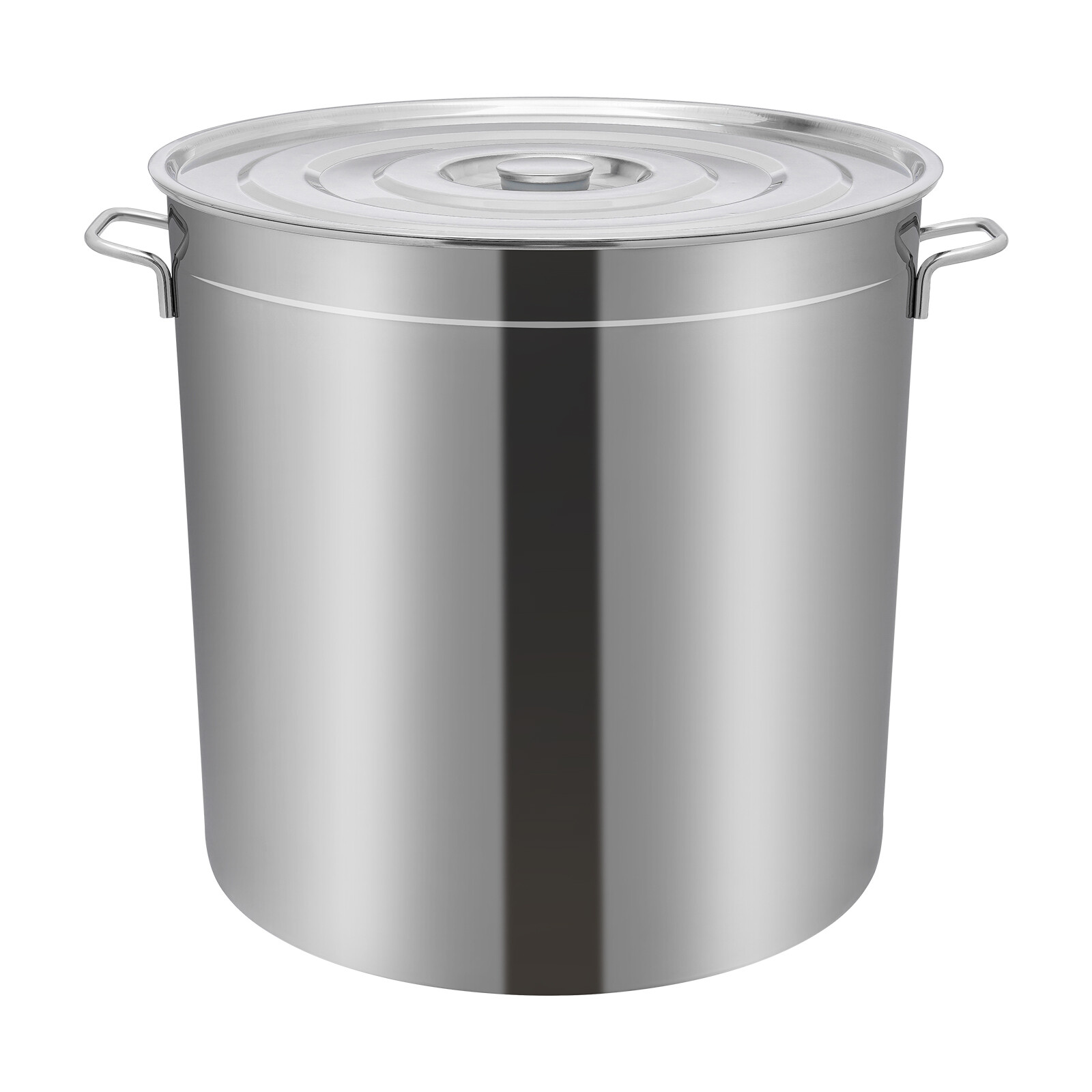 50L (52.8 Qt) Stainless Steel Stock Pot With Perforated Basket & Lid