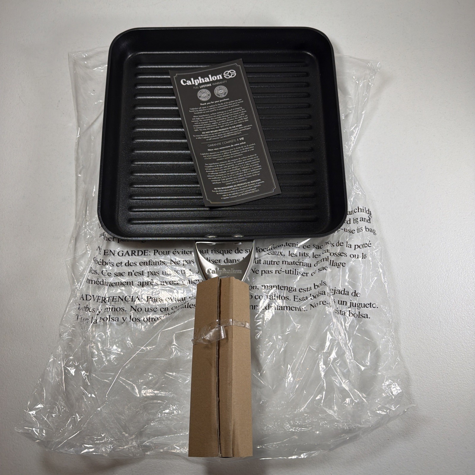 Calphalon Contemporary 11″ Square Grill Pan Hard-Anodized Nonstick Ridges