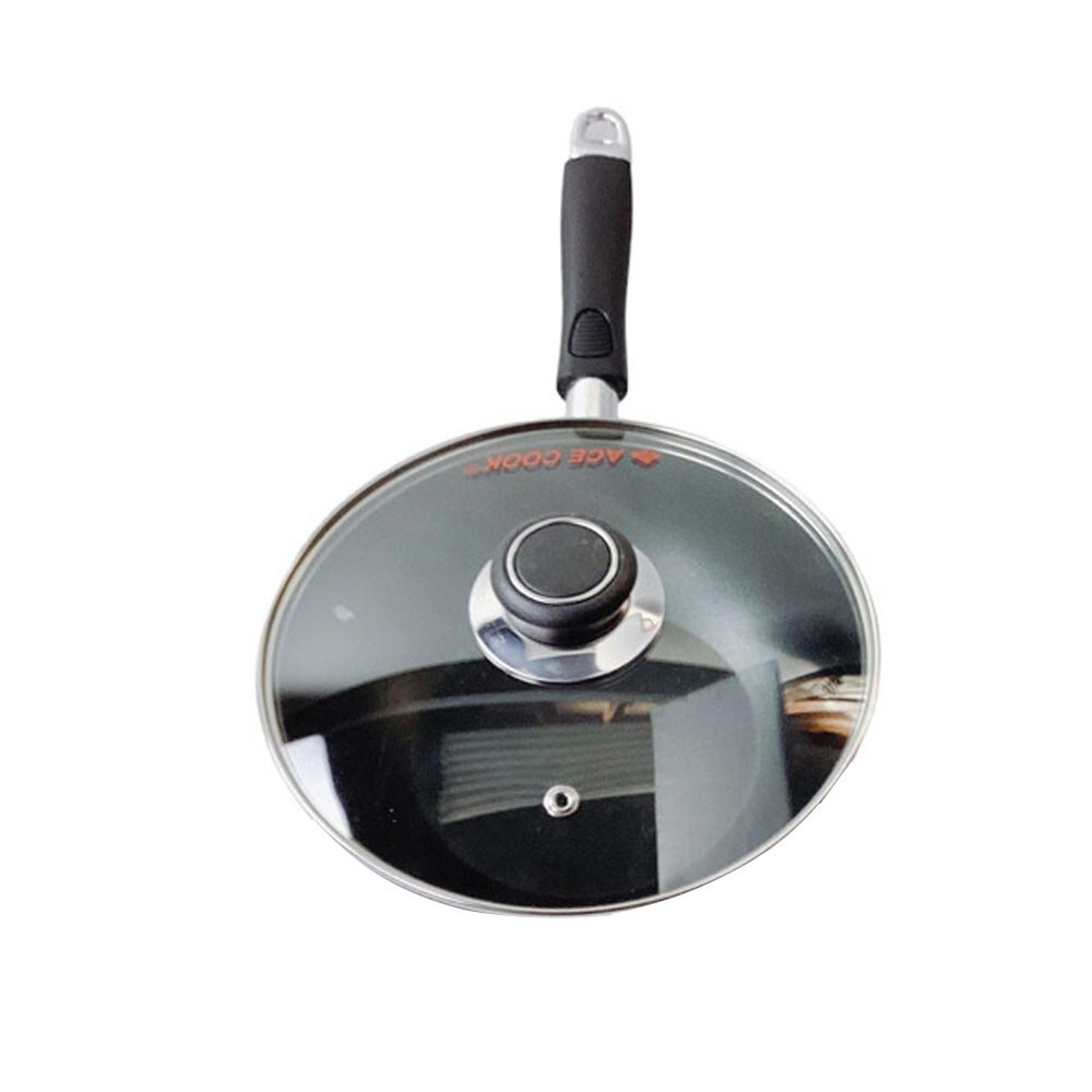11″/28cm Nonstick Wok Frying Pan Saute Pan with Lid , Non Toxic Deep Fry Pan