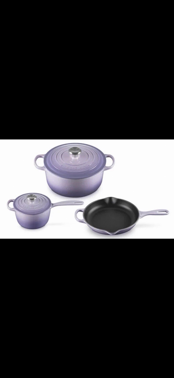 ~Le Creuset*New*1.75Qt*Signature*SaucePan*Enameled Cast Iron*Provence*Color*