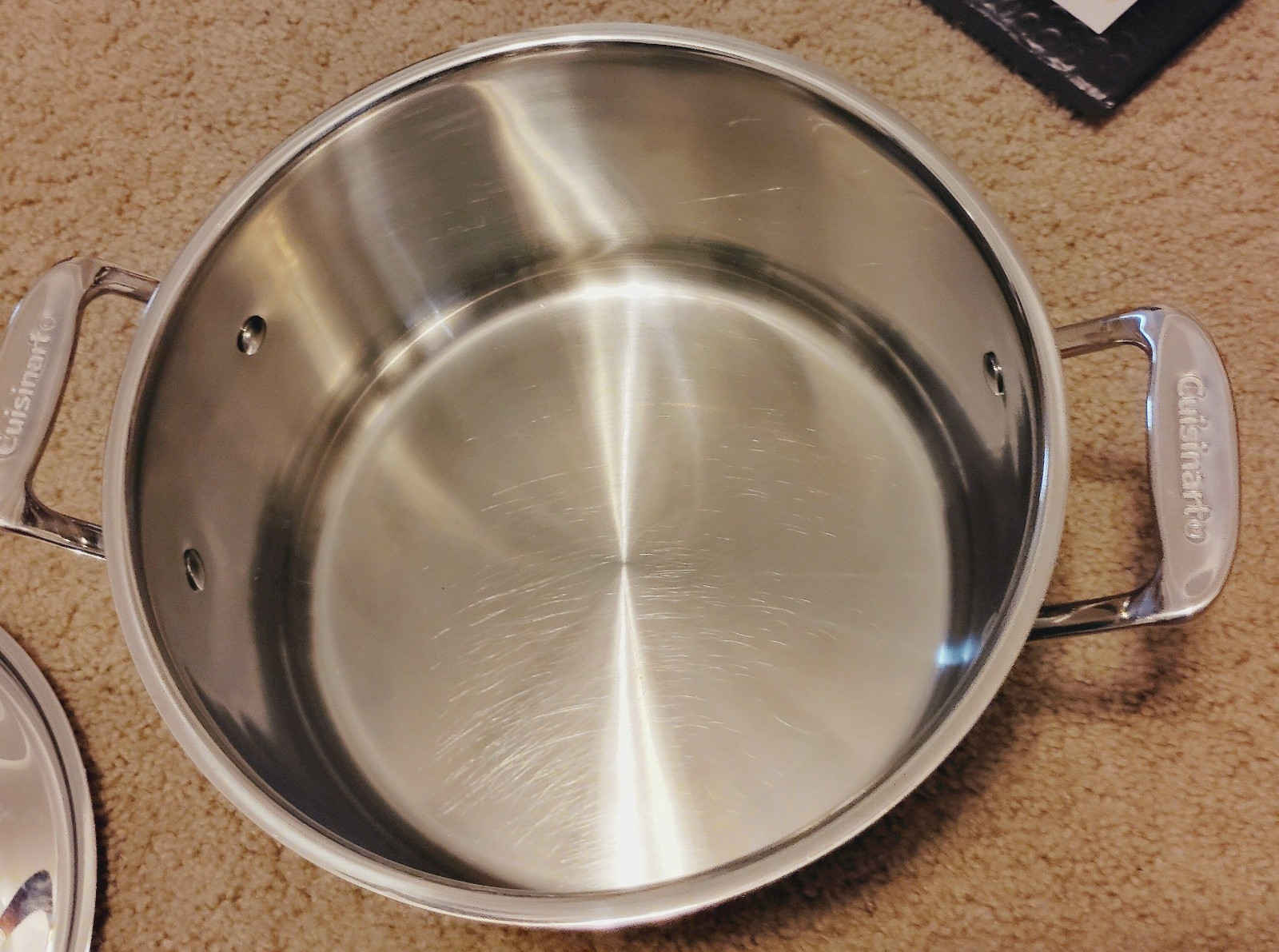 Cuisinart Chef’s Classic 8 Quart Stainless Steel Sauce Pot w/ Cover Lid 766-24