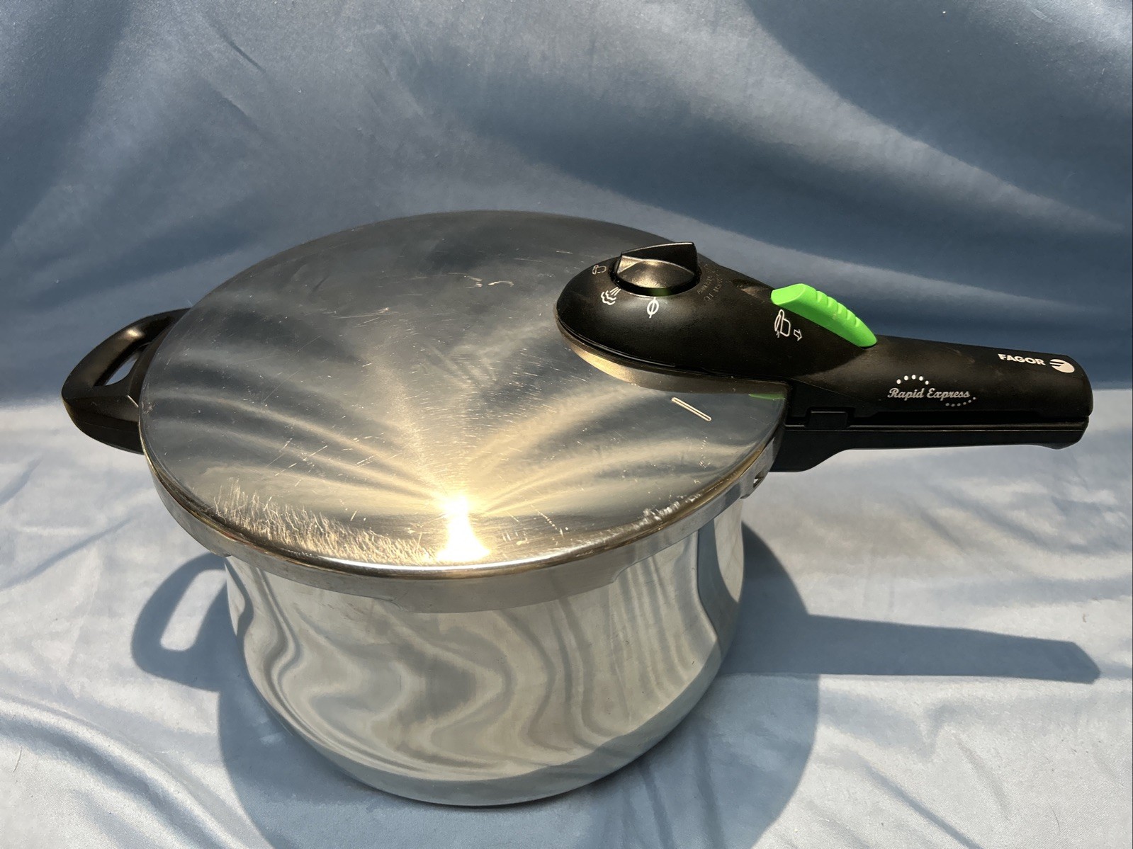Fagor Rapid Express Inox 18/10 Plaksteel Stainless Steel 8 L Pressure Cooker