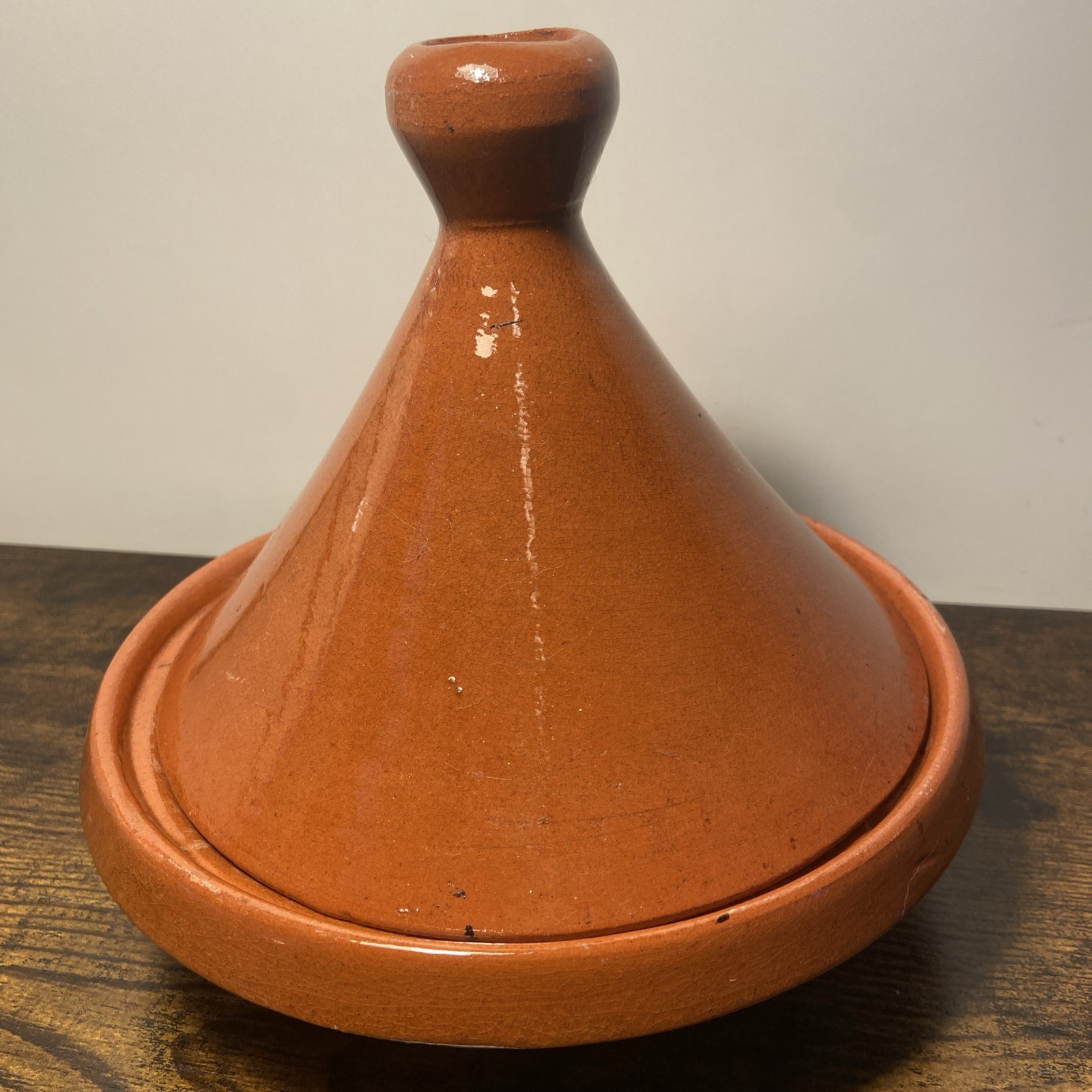 Moroccan Cooking Tagine Terracotta Mediterranean ACTU Morocco 8 inches