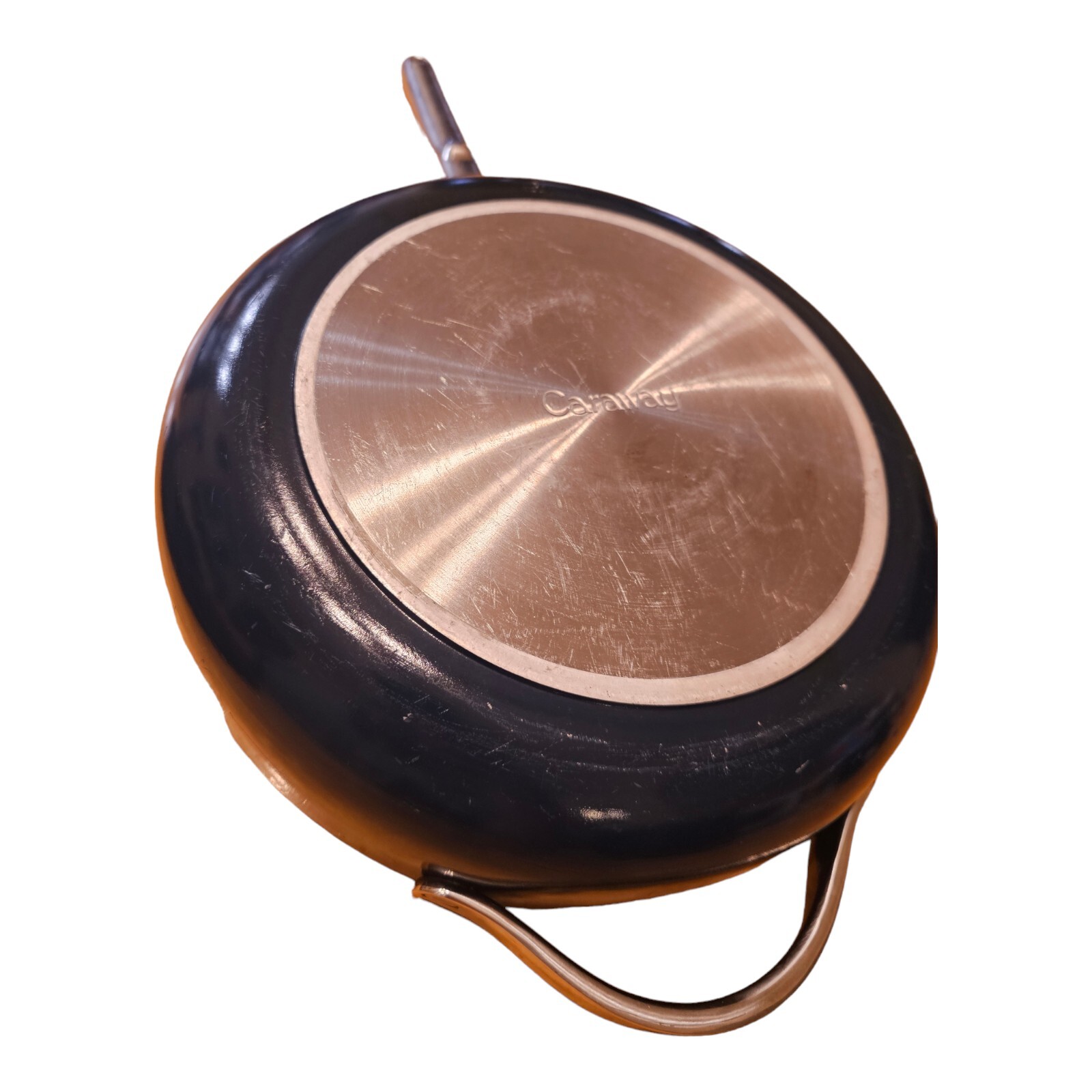 Caraway Home Navy Blue Non-Stick Ceramic 4.5 qt Saute Pan & 3qt Sauce Pan W/Lids