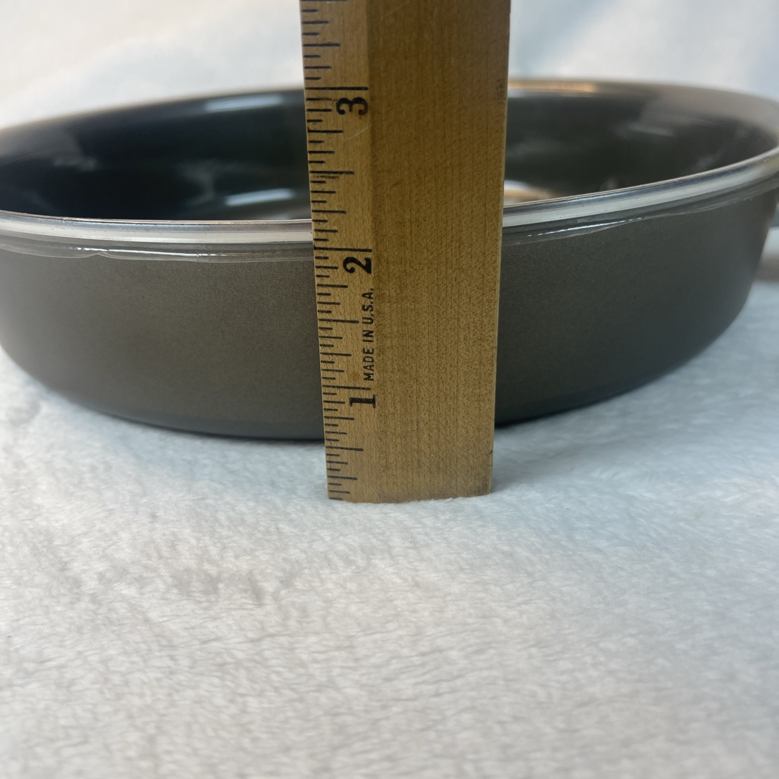 Vintage Foley Hearthside Cookware 10” Fry Pan SilverStone Nonstick Wood Handle