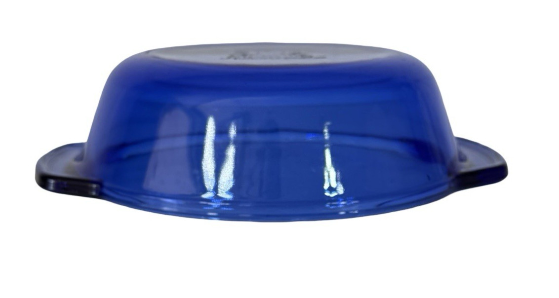 Anchor Hocking Ovenware Cobalt Blue 1.5 Qt Casserole Dish Baking Dish 8.25″ USA