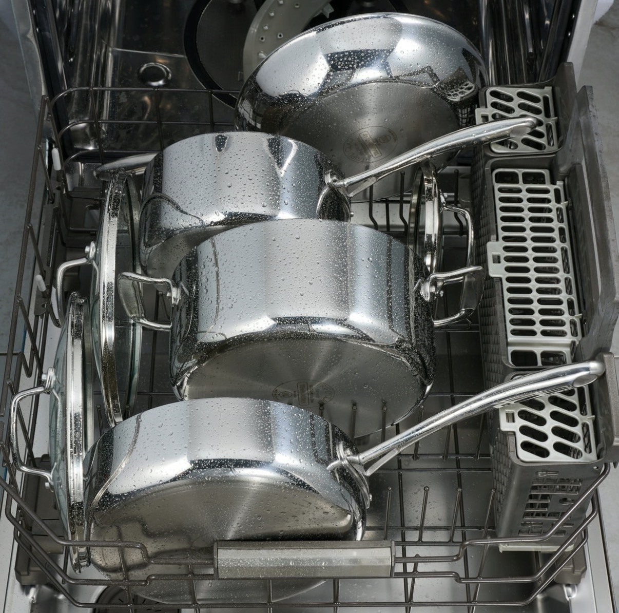 Tramontina Tri-Ply Stainless Steel 2-Quart Small Sauce Pan &Glass Lid