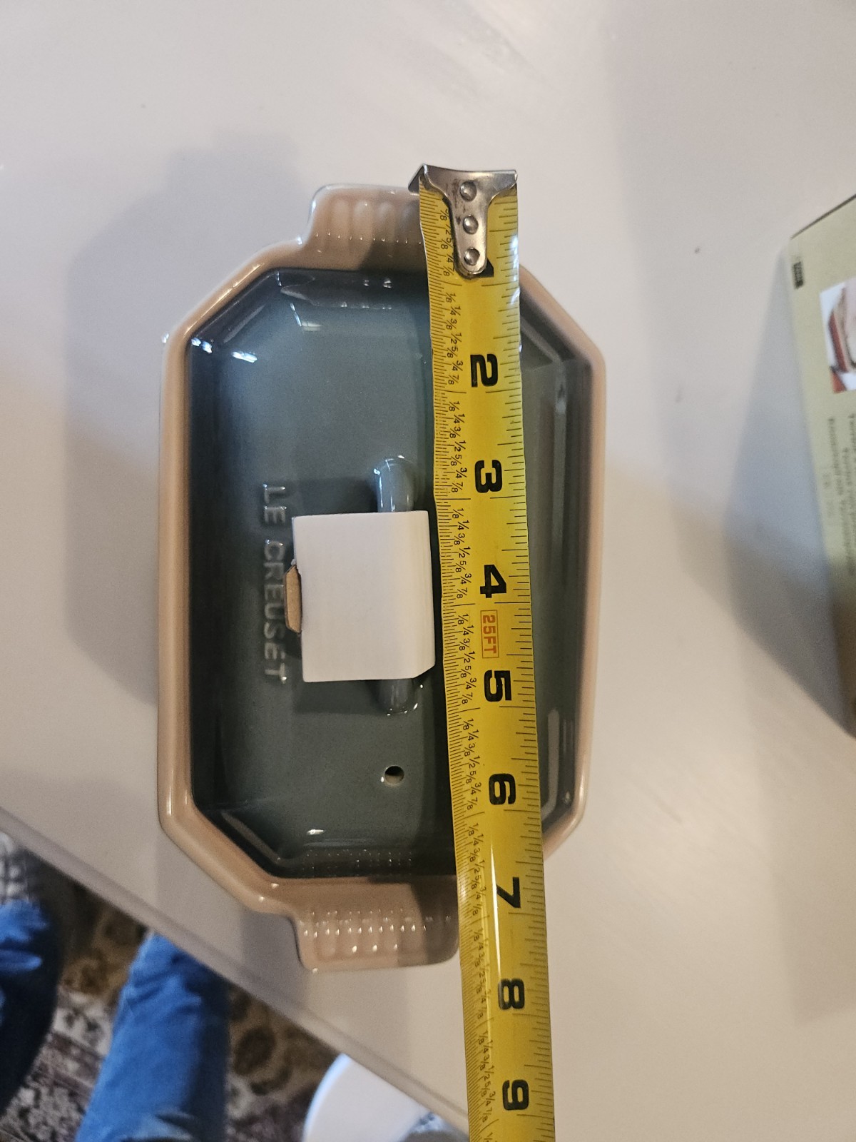 Le Creuset Heritage Ocean .8L Pate Terrine with Press