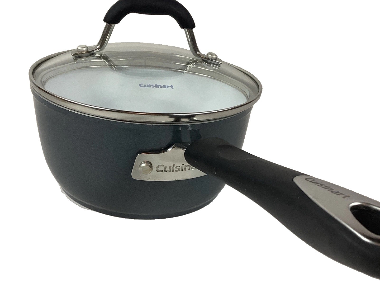 Cuisinart 1.5 Quart Sauce Pan w Cover Model 5919-165B Non-stick Stainless Steel