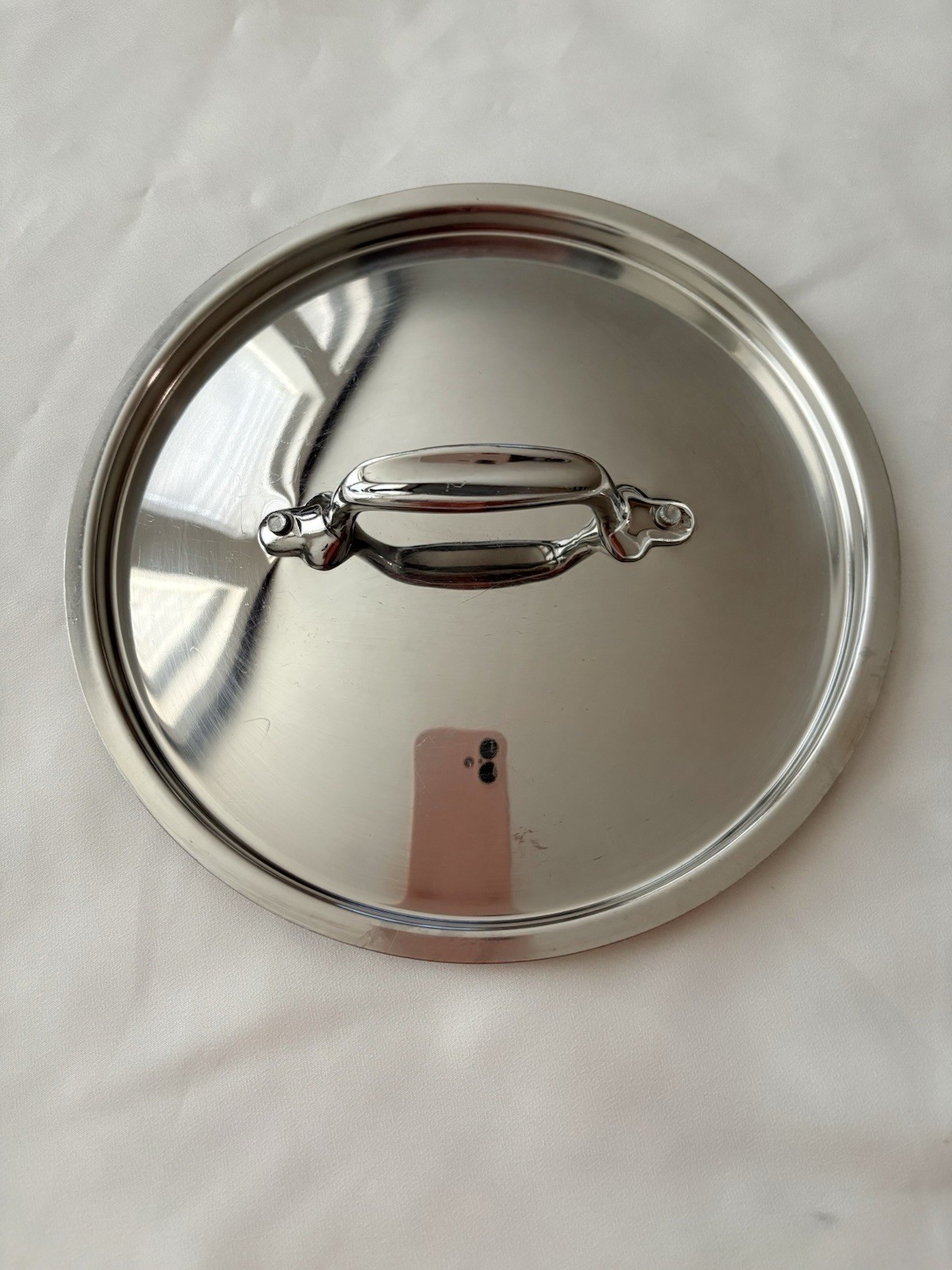 All-Clad 8.5″ Stainless Steel Lid – Inner 7 3/4″ – Fits Fry Pan/Skillet