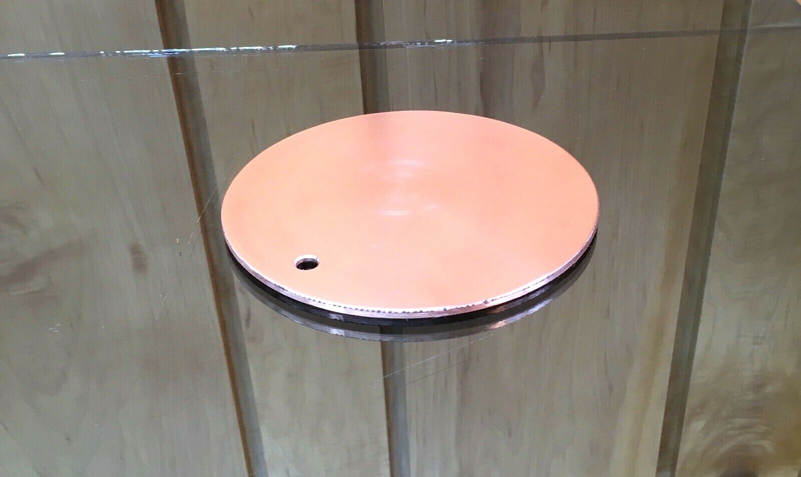 1/8” Thick Pure Copper Heat Diffuser 5” Circle Stove Topper Defrost Plate