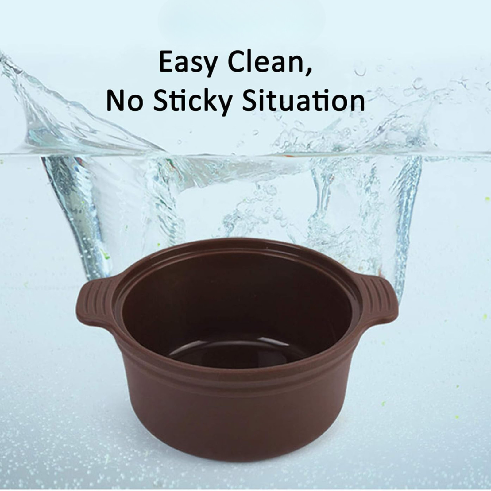 2pc, Premium Silicone Food Egg Rice Steamer Dishwasher Microwave Safe BPA Free