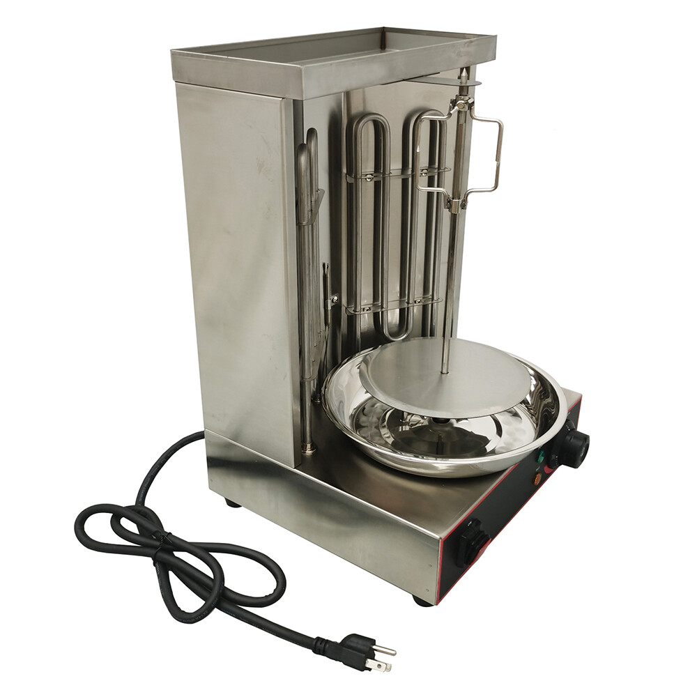 110V Electric Rotating Barbecue Machine Turkish Stove 1700W Stainless Steel