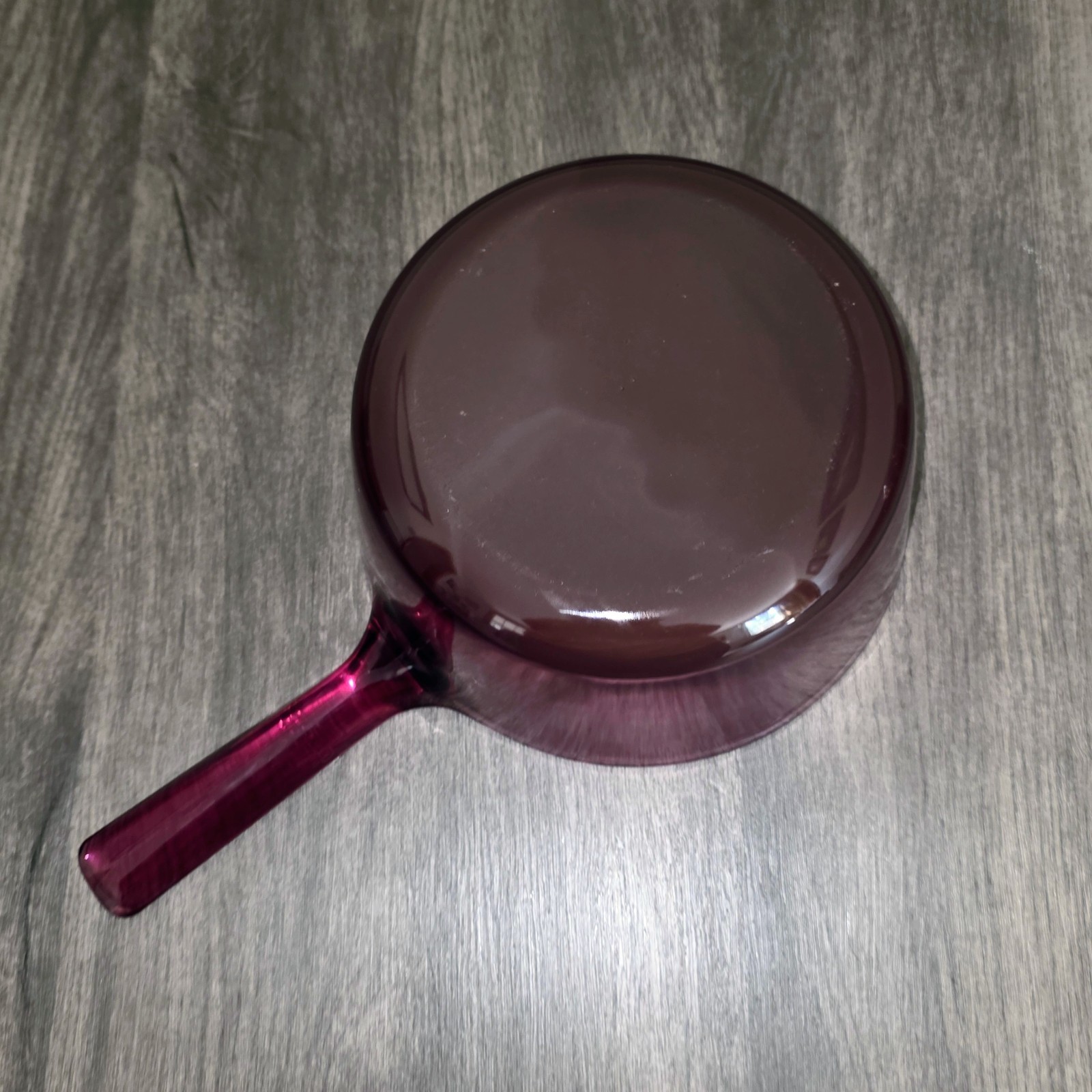 Set of 4 Corning/Pyrex Vision Cranberry Glass Cookware Pans with 3 Lids