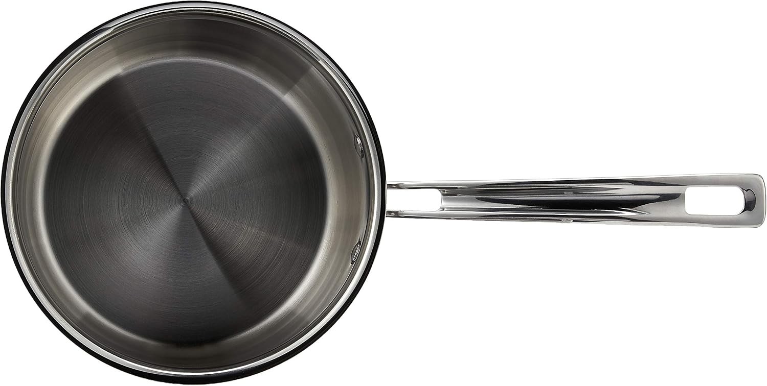 MCP193-18N Multiclad Pro Triple Ply Stainless 3-Quart Skillet, Saucepan w/Cover