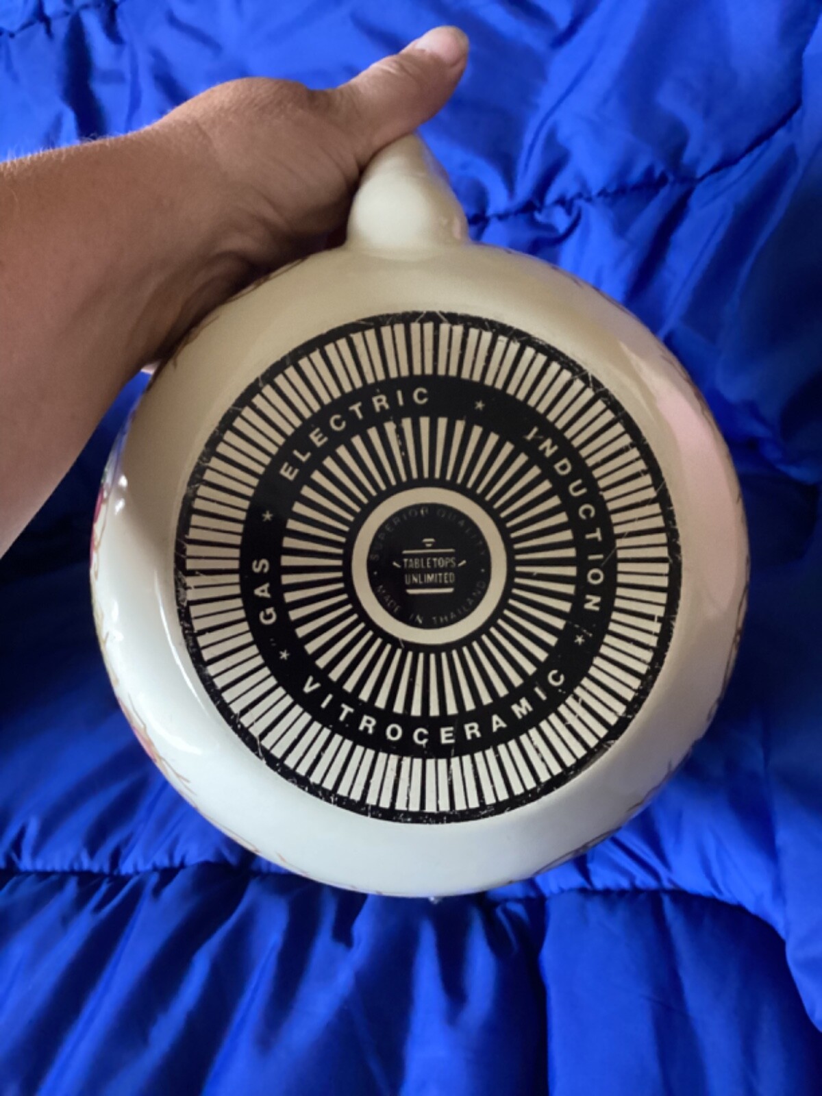 Tabletops Unlimited Vitroceramic Stock Pot and Tea Kettle – Pre-owned