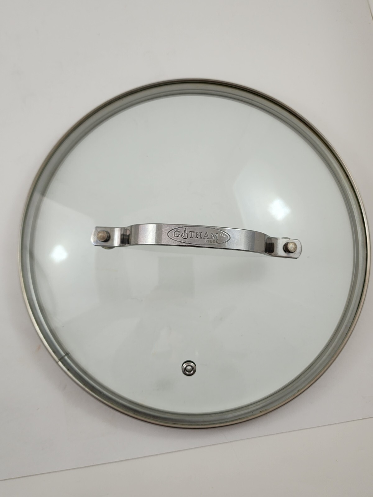 Gotham Steel Replacement Lid 9.25″ 7″ 6″ Tempered Glass Stainless Steel Set 3
