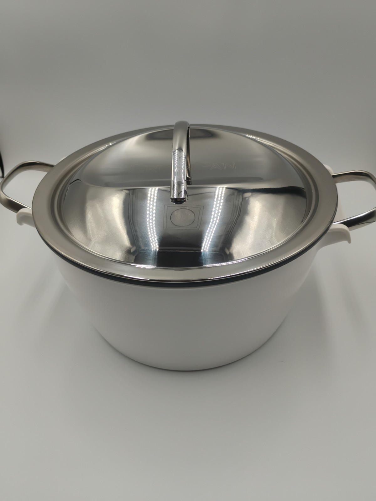 New Green Pan 5Qt 3-Piece Hot Pot Casserole/ Dutch Oven Set W/ Thermal Server
