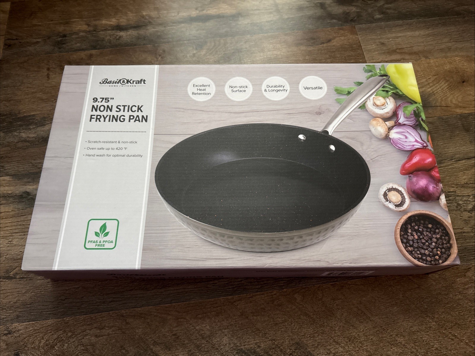 NEW IN BOX Basil & Kraft 9.75 Non-Stick Frying Pan