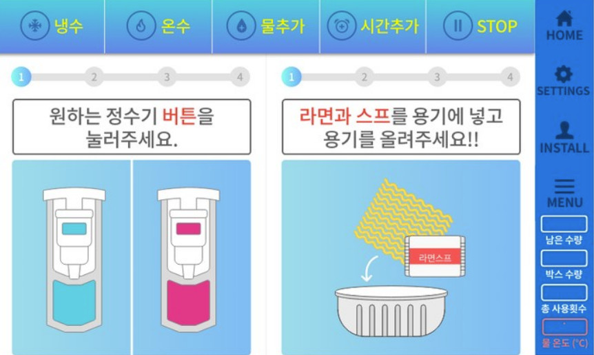 HAN RIVER Induction 2-Hole Instant Ramen Cooker Machine Pot Stove