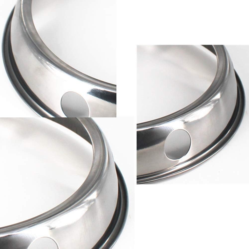 Stainless Steel Wok Ring 7 3/4 and 9 3/4 Inches Supports Wok Stability