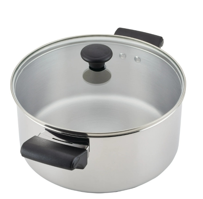 Classic Traditions 12-Pc Stainless Cookware Set, Induction Ready