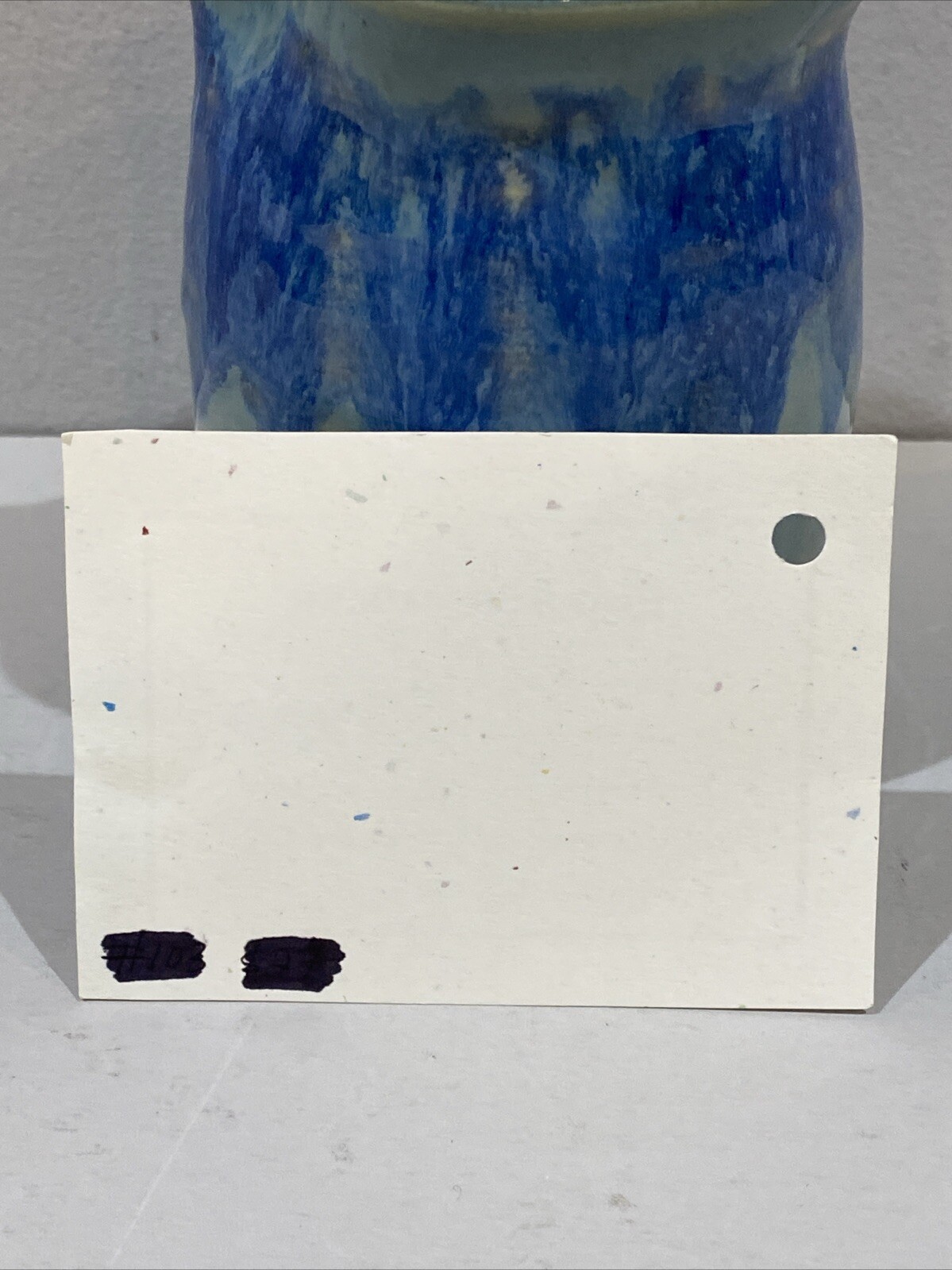 Ceramic Glazed Handmade Microwave Egg Cooker w/Whisk & Instructions