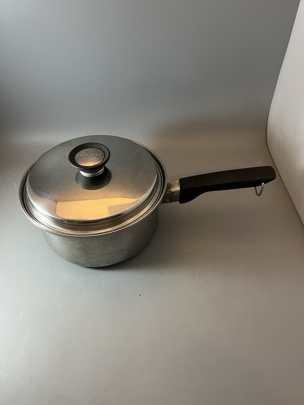 Twin Star 6 pcs Cookware Set Vtg 3-Ply 18-8 Stainless Steel Regal Ware Stock Pot