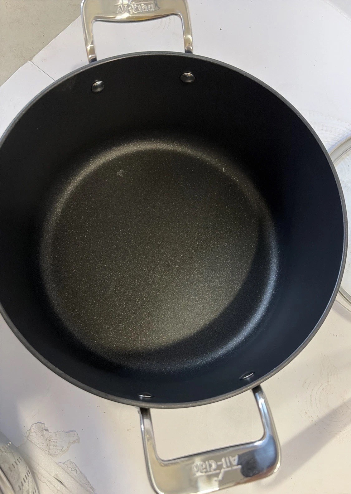 All-Clad Essentials Hard Anodized Nonstick Cookware Set 10 Piece Oven Safe 350F