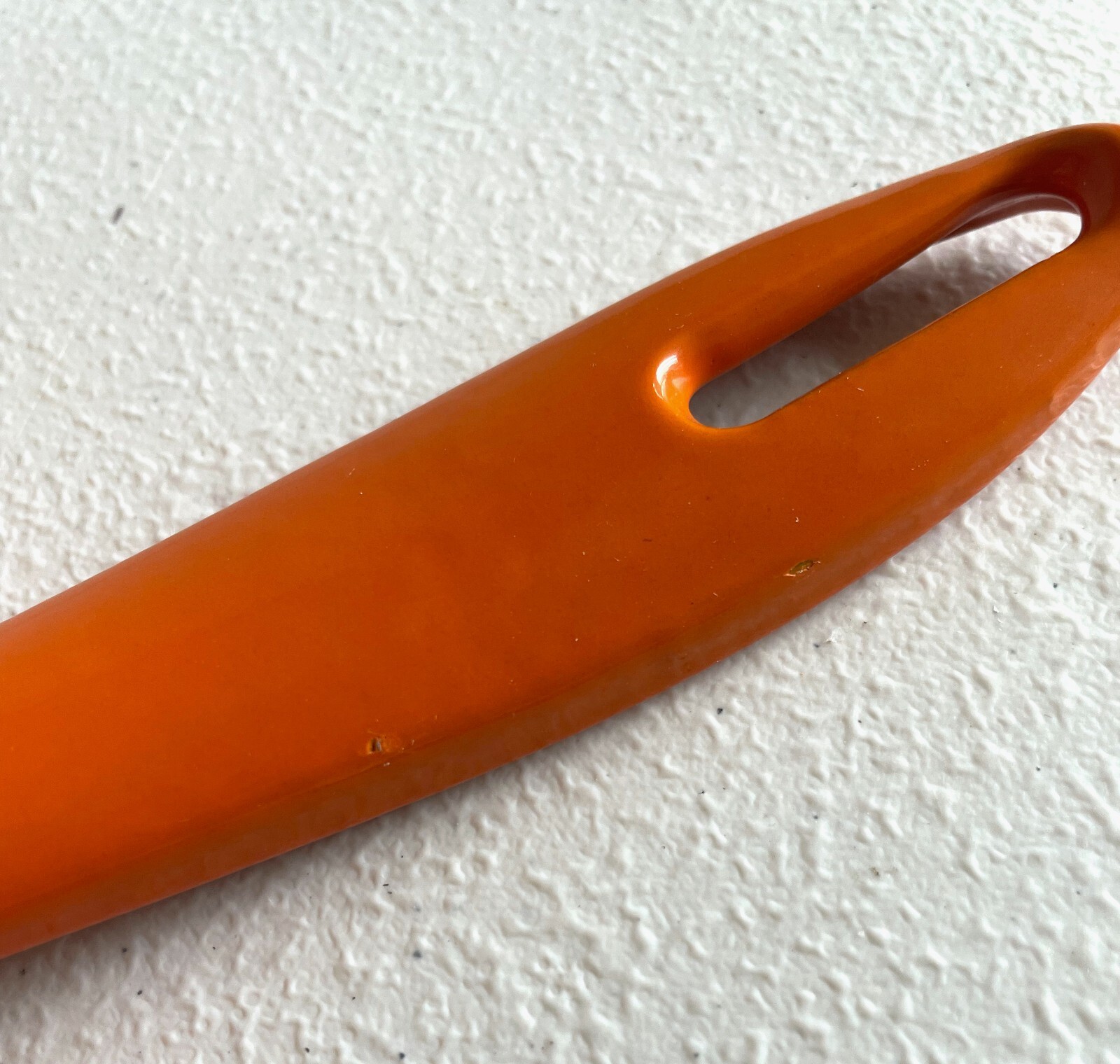 Darius Cooks TV 9″ Inch Enameled Cast Iron Sauce Pot TANGERINE 1.75 Qt Orange