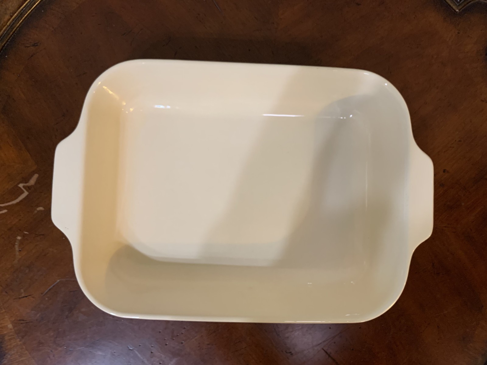 Emile Henry Almond Lasagna Roaster Baking Pan # 96-62 France Modele Depose
