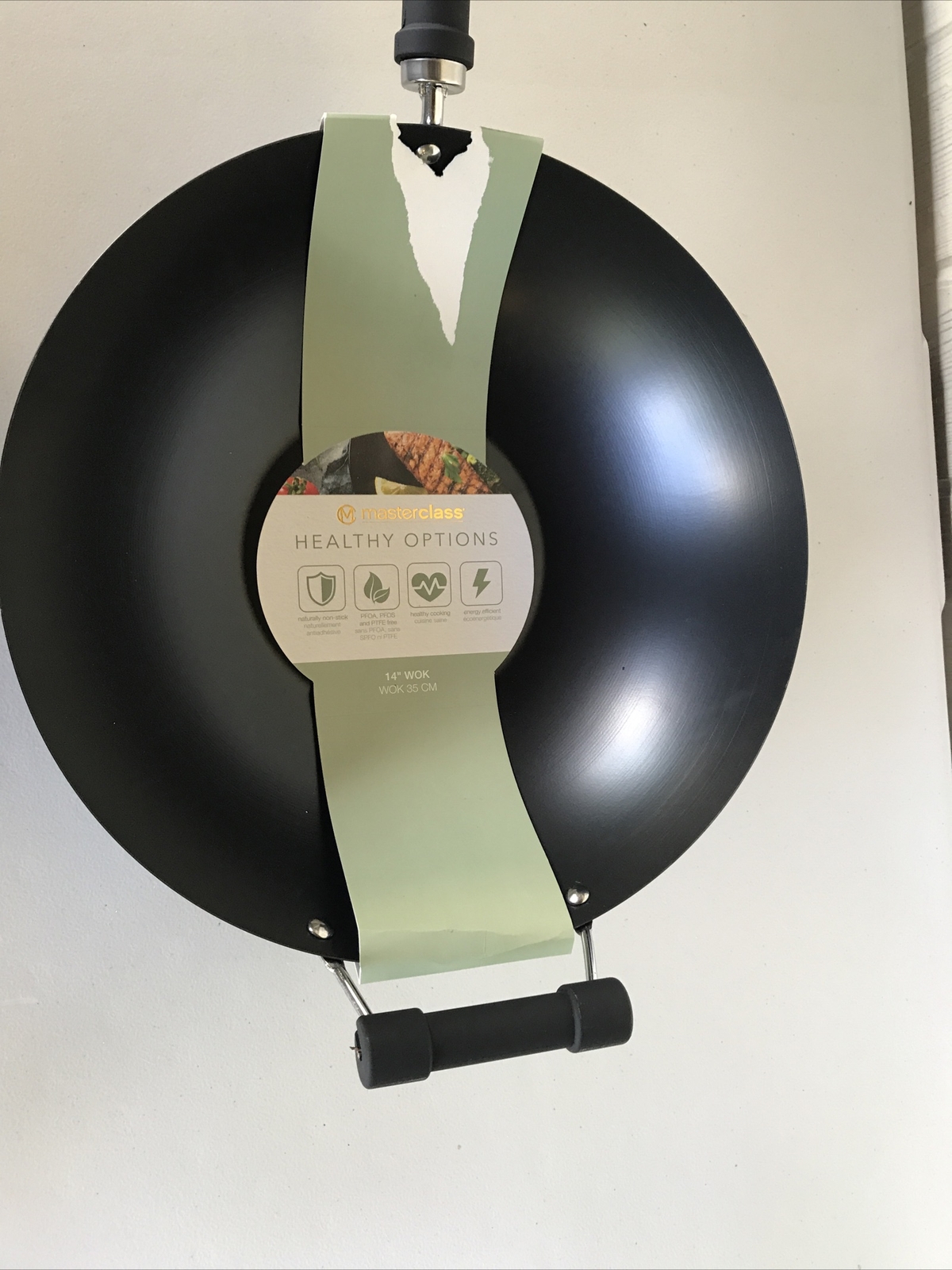 Master Class 14” Wok Healthy Option Non Stick Non Toxic NEW