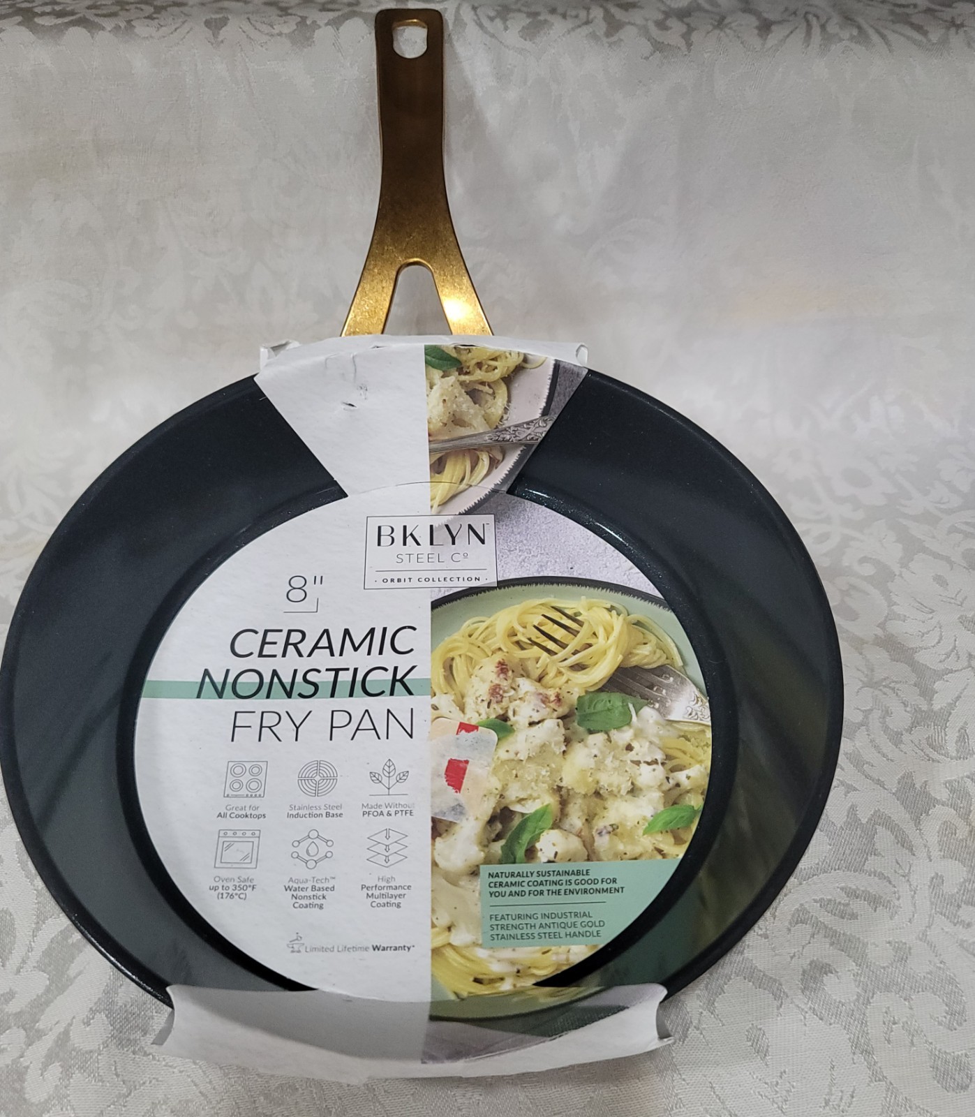 Brooklyn Steel Co. Orbit Collection 8″ & 10″ Fry Pans & Cookware Protectors(1)