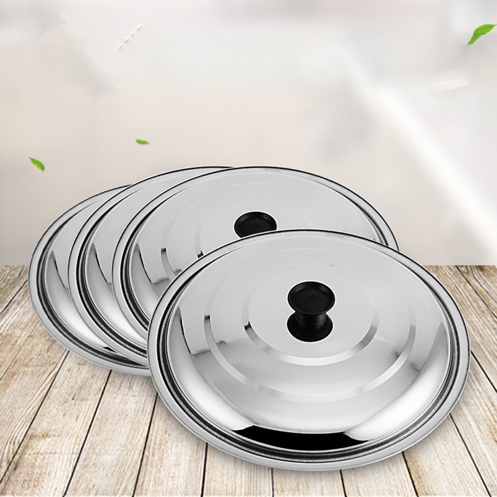 Stainless Steel Lid Replacement 32/34/36/38/40cm Kitchen Cooking Acceessories