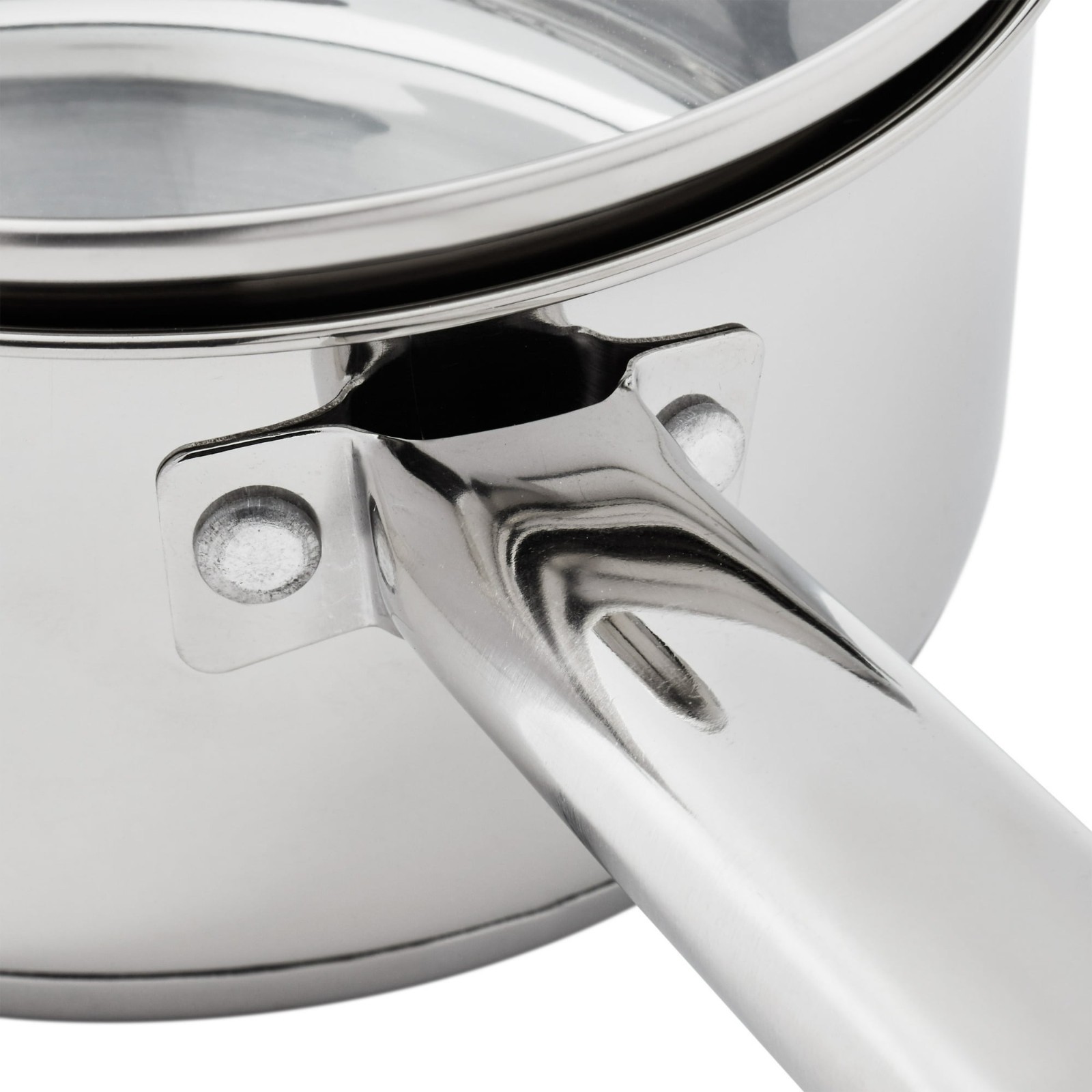 Stainless Steel 1-Quart Saucepan with Straining Lid