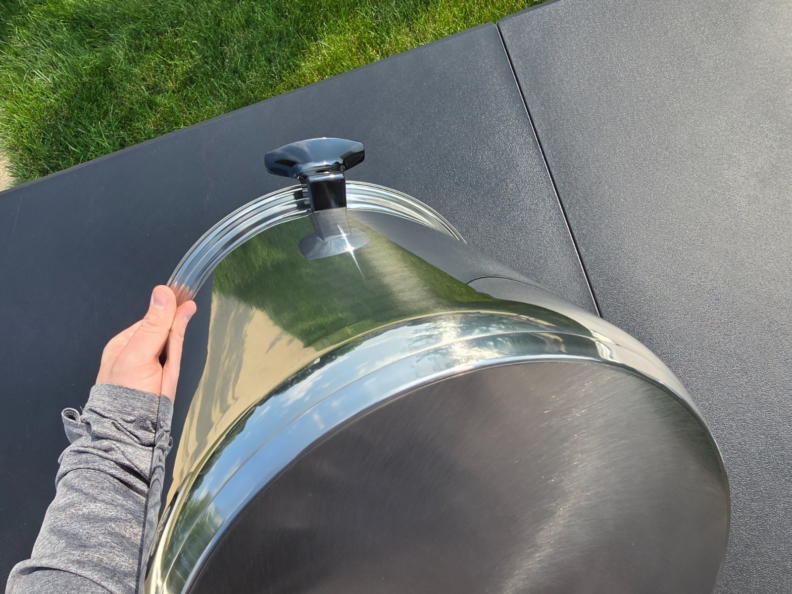 NEW! HUGE! West Bend Regal Ware 20 Qt Stainless Steel Stock Pot Pan & Lid USA