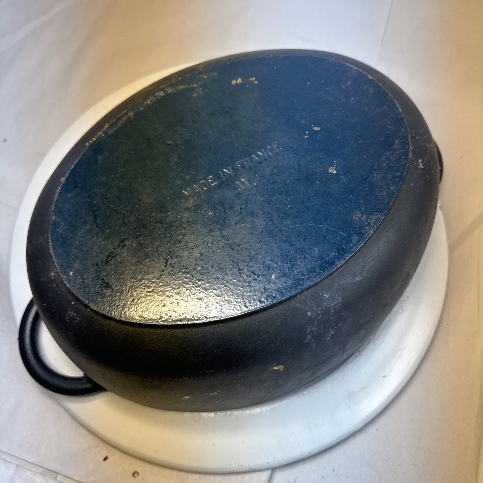 Paul Bocuse Nomar Cast Iron Oval Roaster Dutch Oven #33 Made In France RARE