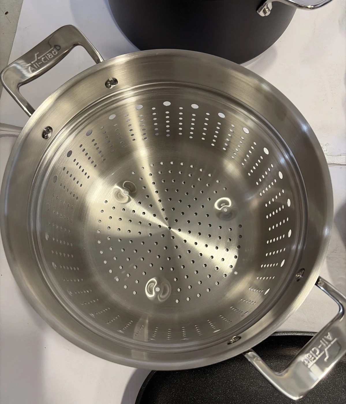 All-Clad Essentials Hard Anodized Nonstick Cookware Set 10 Piece Oven Safe 350F