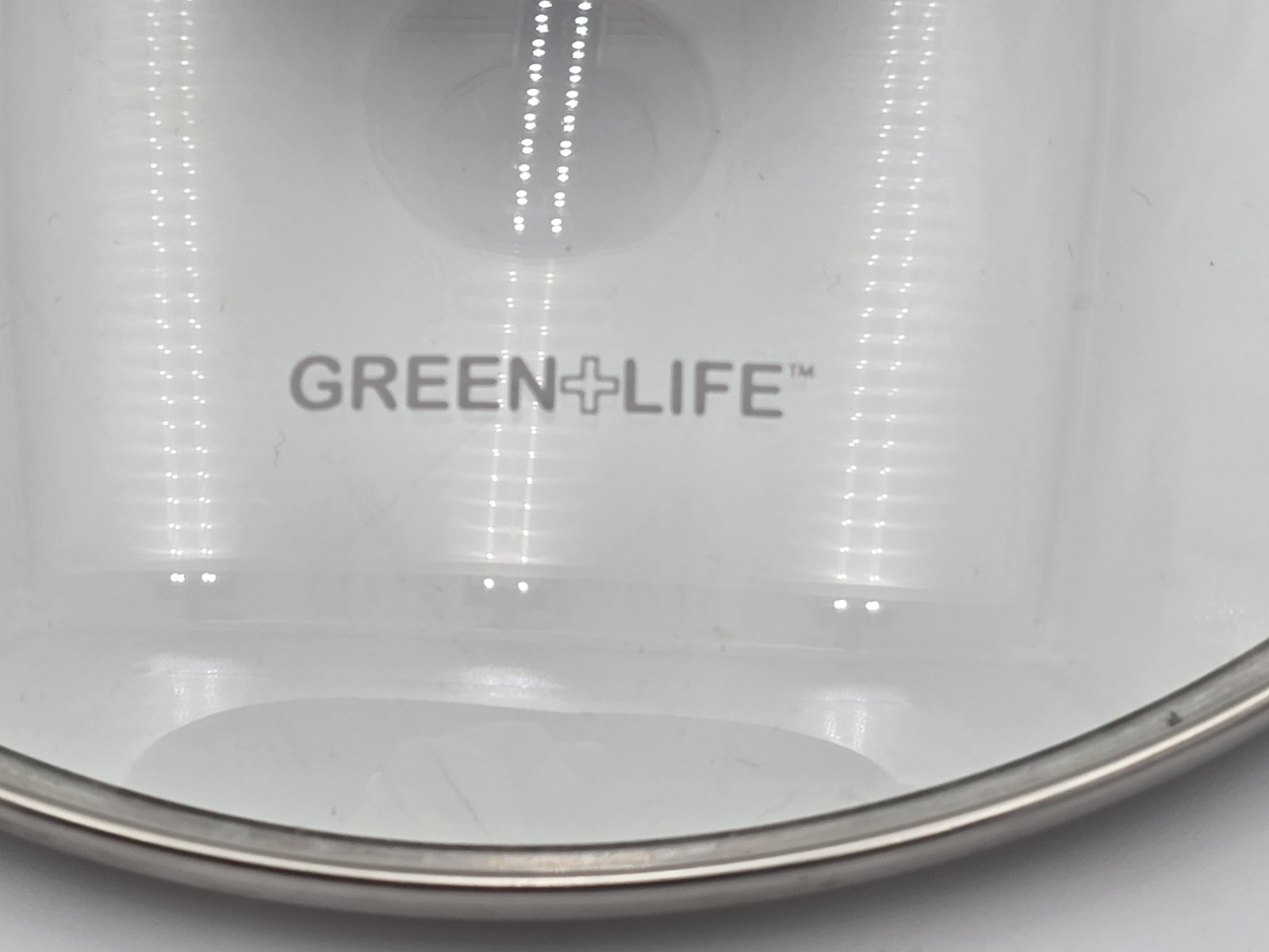 Green Life Replacement Glass LID ONLY for Pot 8-1/2″ Inner Rim Red Knob See Pics