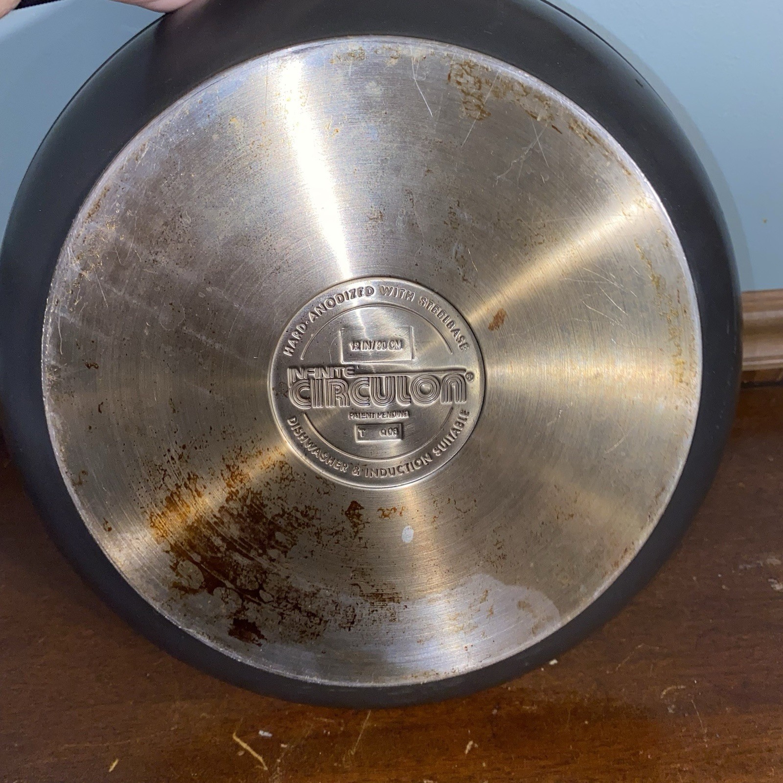 Circulon Hard Iodized With Steelbase 12” Induction Suited