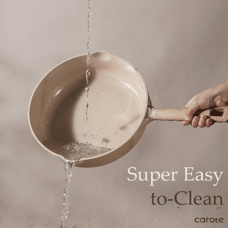 Healthy Nonstick Saute Pan Induction Jumbo Cooker Ceramic Skillet Easy Clean New